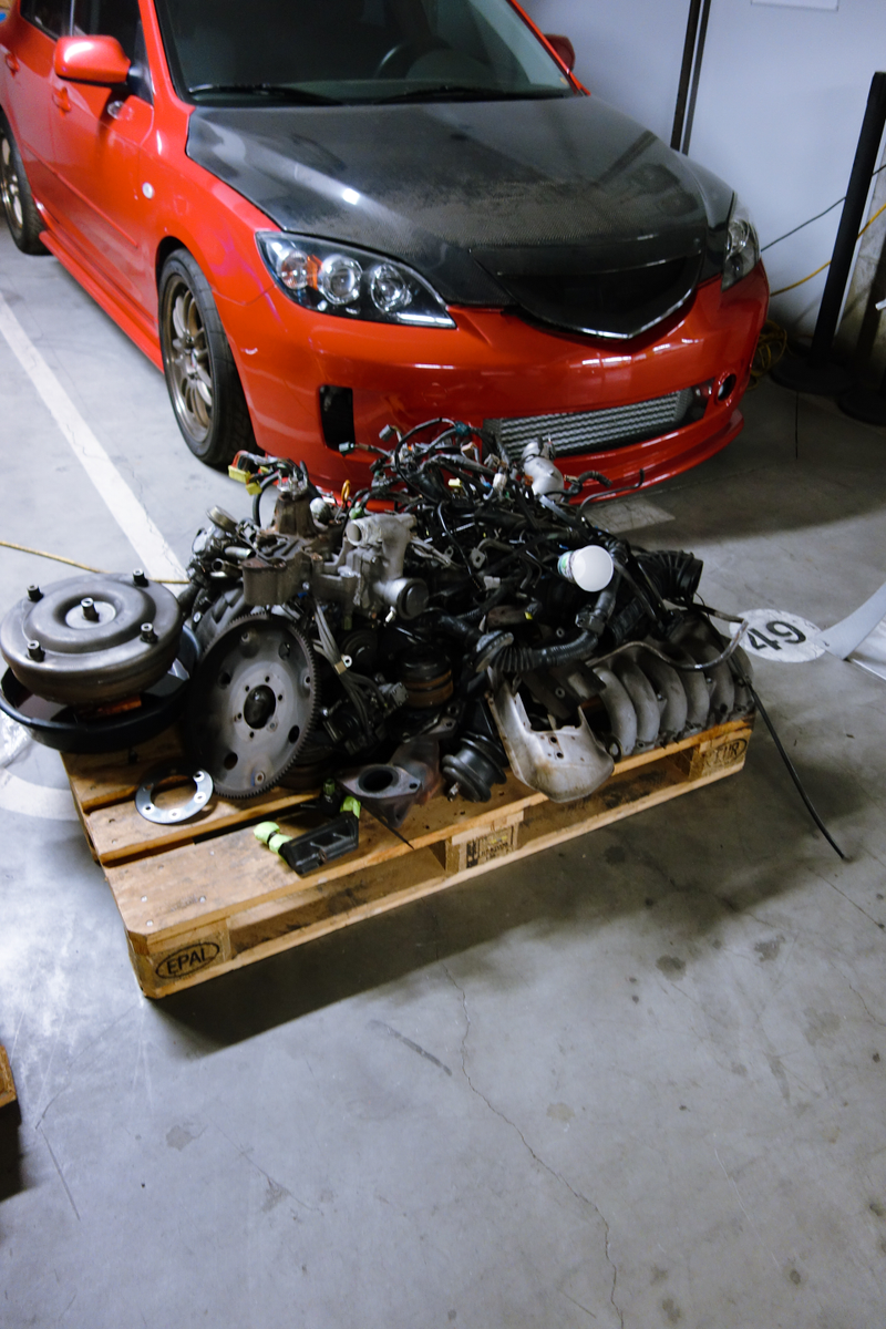 Illustration for article titled I Went Into Mazda’s Secret Basement And Entered Rotary Heaven